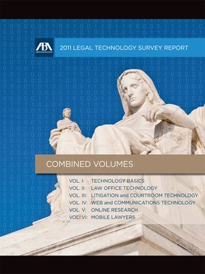 cover image of The 2011 ABA Legal Technology Survey Report: Executive Summary